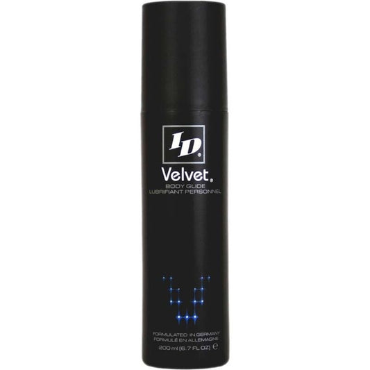 ID Velvet Lubrificante Base de Silicone Bodyglide 200ml para prazer duradouro e massagens íntimas