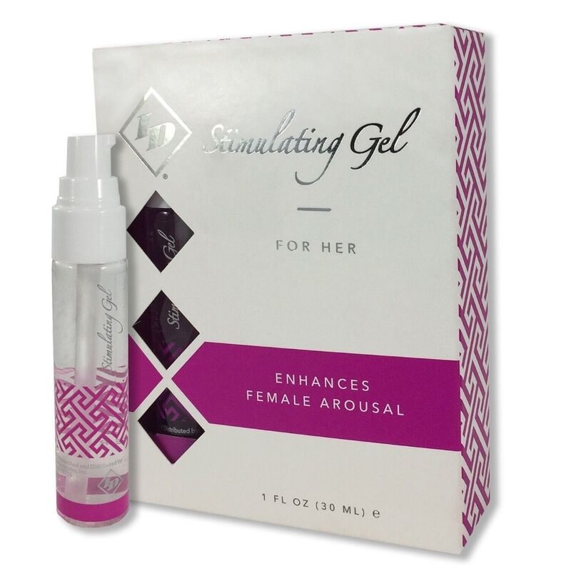 ID Gel Estimulante Feminino para Maior Sensibilidade 30ml, embalagem e detalhes do produto.