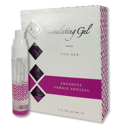 ID Gel Estimulante Feminino para Maior Sensibilidade 30ml, embalagem e detalhes do produto.