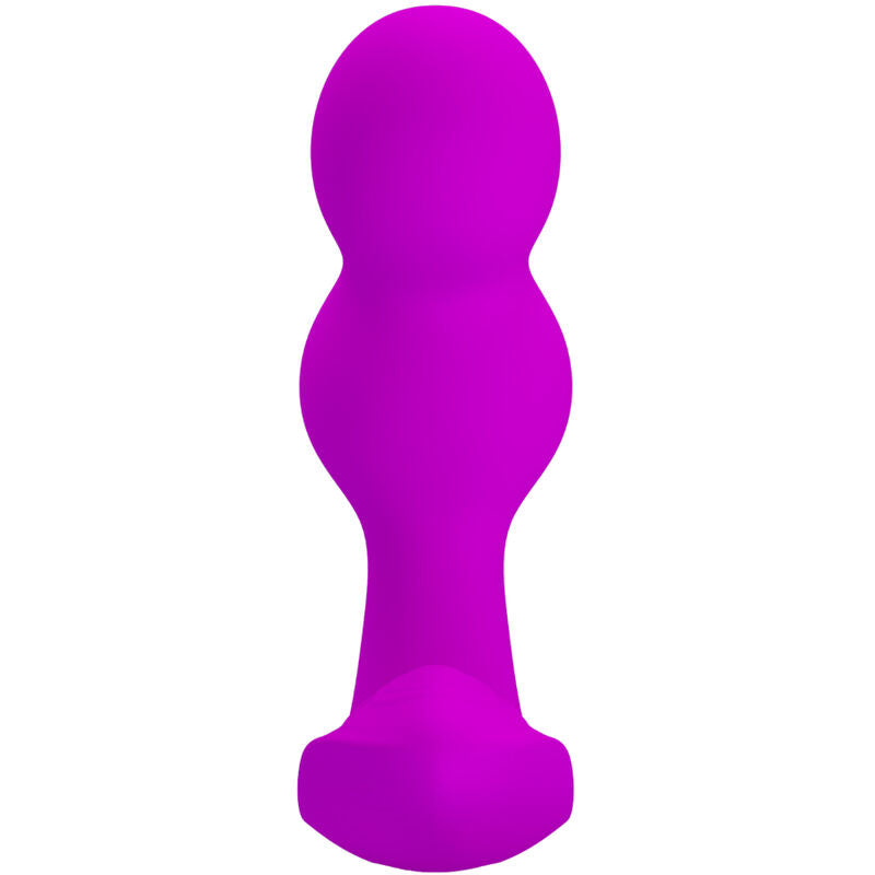 PRETTY LOVE Vibrador Anal Terrance com Controle Remoto para Próstata em silicone macio.
