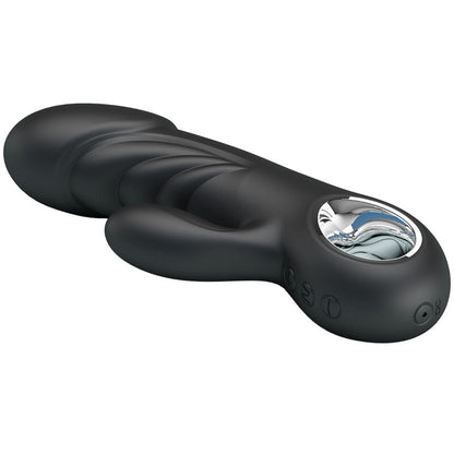 Vibrador PRETTY LOVE Ansel para estimulação Ponto G e Clitóris, cor preta