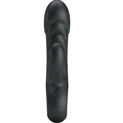 Vibrador PRETTY LOVE Ansel para estimulação Ponto G e Clitóris, cor preta