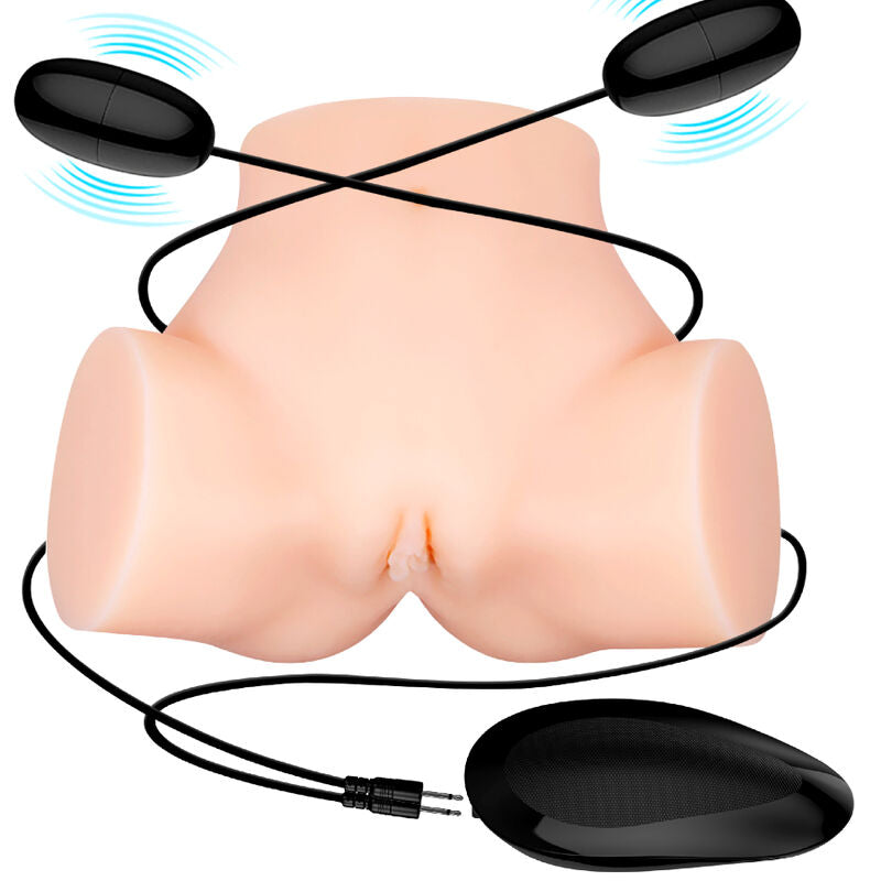 Vibrador Realista de Vagina e Ânus Samantha