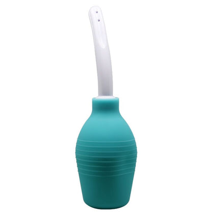 Ducha anal de borracha extra grande MR PLAY azul para higiene íntima