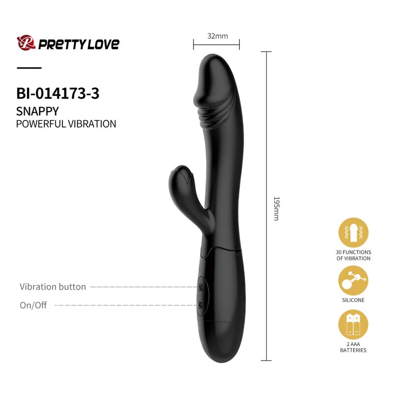 PRETTY LOVE Kit de Prazer para Casais com vibradores multifunções em silicone.