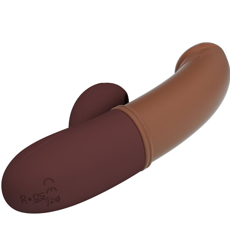 Close-up do vibrador Pretty Love Kane para Ponto G e Sucção