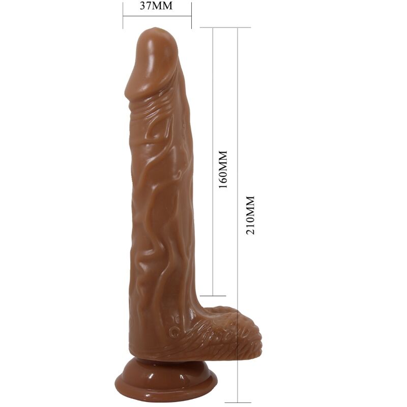 Imagem do BAILE Vibrador Realístico Bodach com Ventosa e Controle Remoto