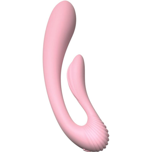 ADRIEN LASTIC Vibrador Duplo Coelho G-Wave Rosa para estimulação de ponto G e clítoris