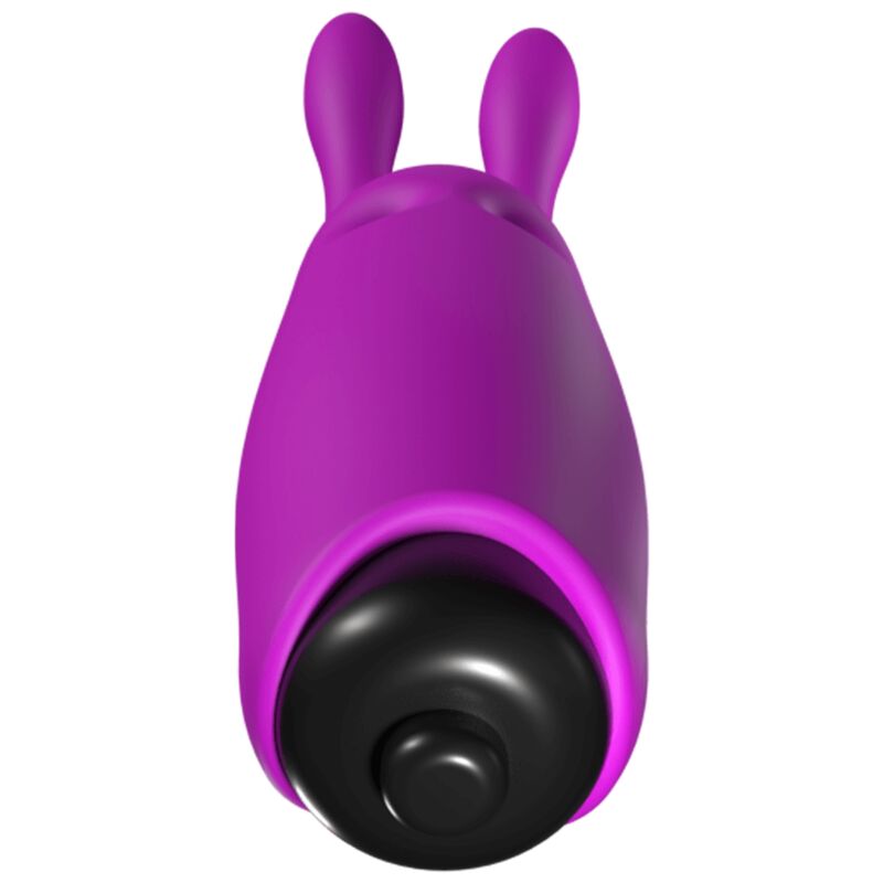 Close-up do Vibrador de Coelho de Bolso ADRIEN LASTIC violeta, mostrando design compacto e silicone suave.