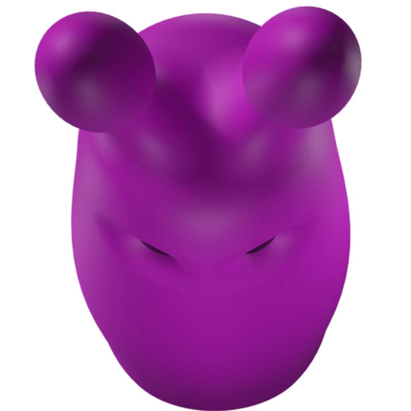 Close-up do Vibrador de Coelho de Bolso ADRIEN LASTIC violeta, mostrando design compacto e silicone suave.