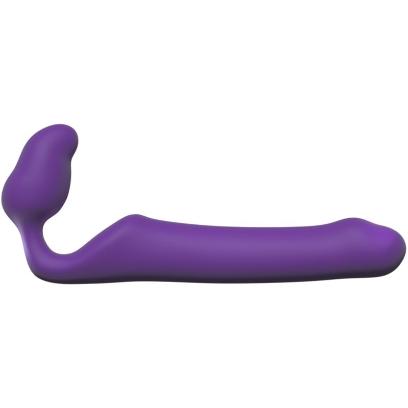 Adrien Lastic Queens Strap-On Flexível Violeta L para dupla penetração e estimulação do ponto G.