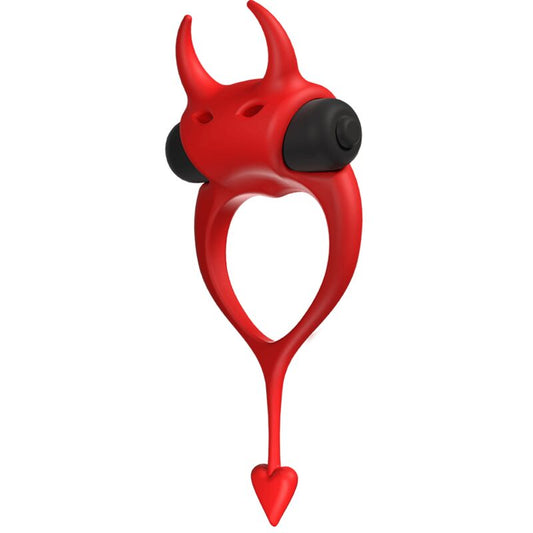Adrien Lastic Devol Cockring Anel Vibrador Vermelho para Casais