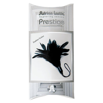Adrien Lastic Prestige Black Duster com penas macias para jogos sensoriais
