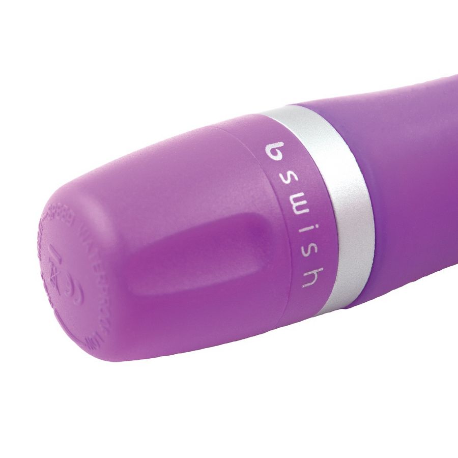 Vibrador B SWISH B Cute Clássico Lilás de silicone macio para prazer e estimulação