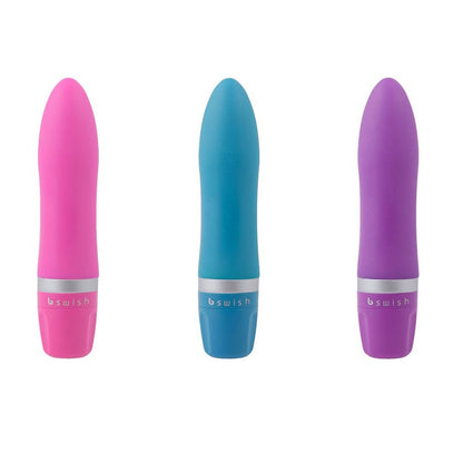 Vibrador B SWISH B Cute Clássico Lilás de silicone macio para prazer e estimulação