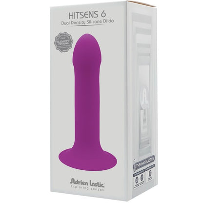 Close-up of the ADRIEN LASTIC Hitsens 6 Vibrador Plug Anal Termoreativo, showing its smooth silicone texture and design.