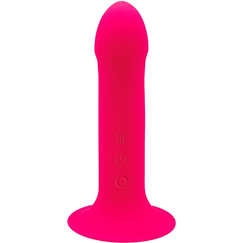 Vibrador de silicone Adrien Lastic Hitsens Vibe 2 rosa com dupla densidade e 10 modos de vibração.