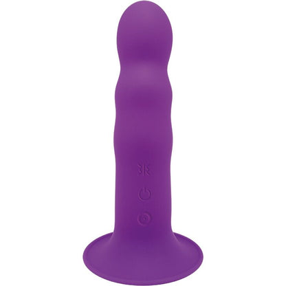 ADRIEN LASTIC Hitsens Vibe 3, vibrador de silicone roxo com dupla densidade e 10 modos de vibração.