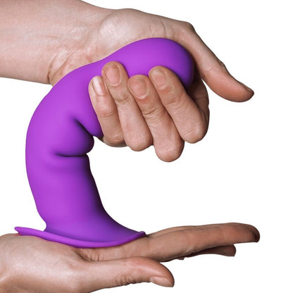 ADRIEN LASTIC Hitsens Vibe 3, vibrador de silicone roxo com dupla densidade e 10 modos de vibração.
