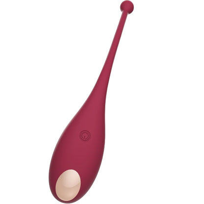 ADRIEN LASTIC Inspiration Clitoral Sucker e Ovo Vibratório, com controle via app, mostrando ambos os dispositivos e seus detalhes em vermelho.