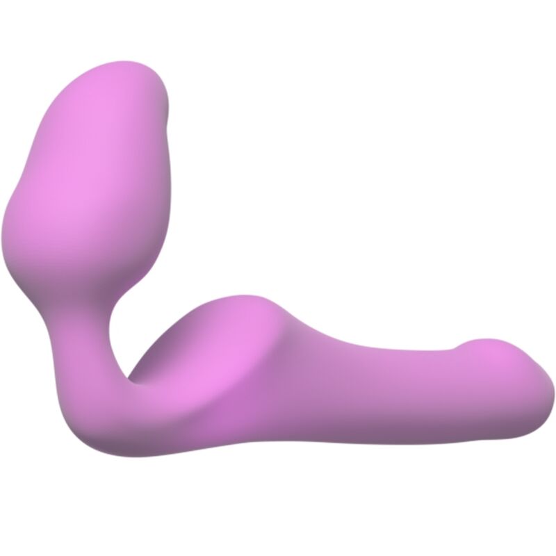 Adrien Lastic Queens Strap-On Flexível Rosa Tamanho S para duplo prazer.