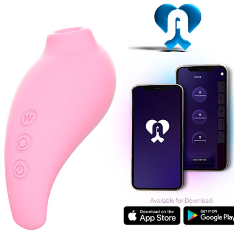 ADRIEN LASTIC Revelation Sucker de Clitóris Rosa com Controlo por App