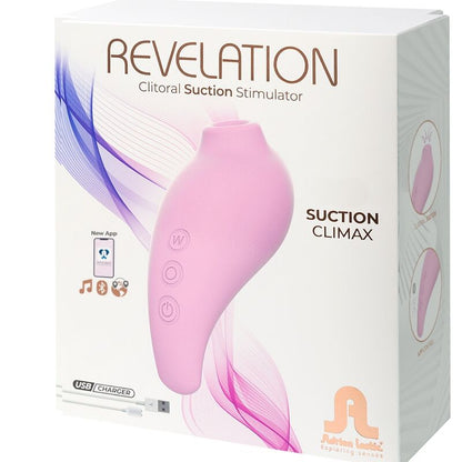 ADRIEN LASTIC Revelation Sucker de Clitóris Rosa com Controlo por App