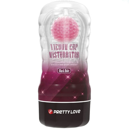 Capa de Masturbador Masculino PRETTY LOVE com esferas rolantes e textura realista