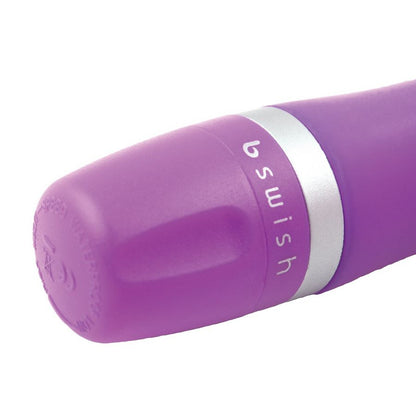 B SWISH Massageador BCute Classic Pearl Lilac Vibratório Curvo para Prazer Versátil