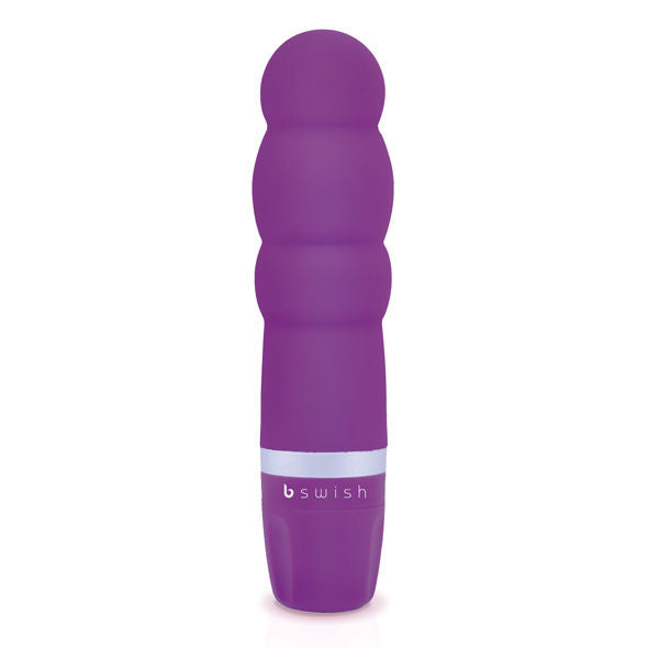 B SWISH Massageador BCute Classic Pearl Lilac Vibratório Curvo para Prazer Versátil