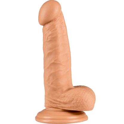Pênis realístico ALIVE Little John 14,6 cm com base em ventosa para prazer anal e vaginal.