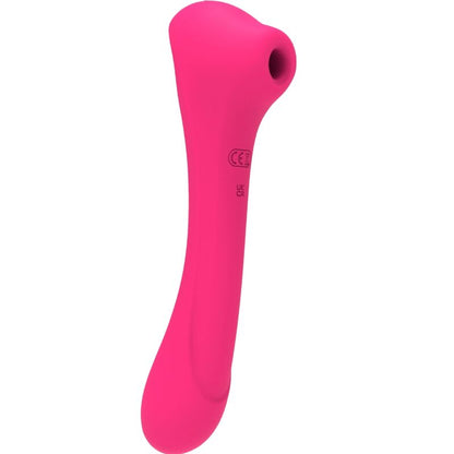 Vibrador de Sucção e Estimulador Clitoriano ALIVE Quiver Fúcsia