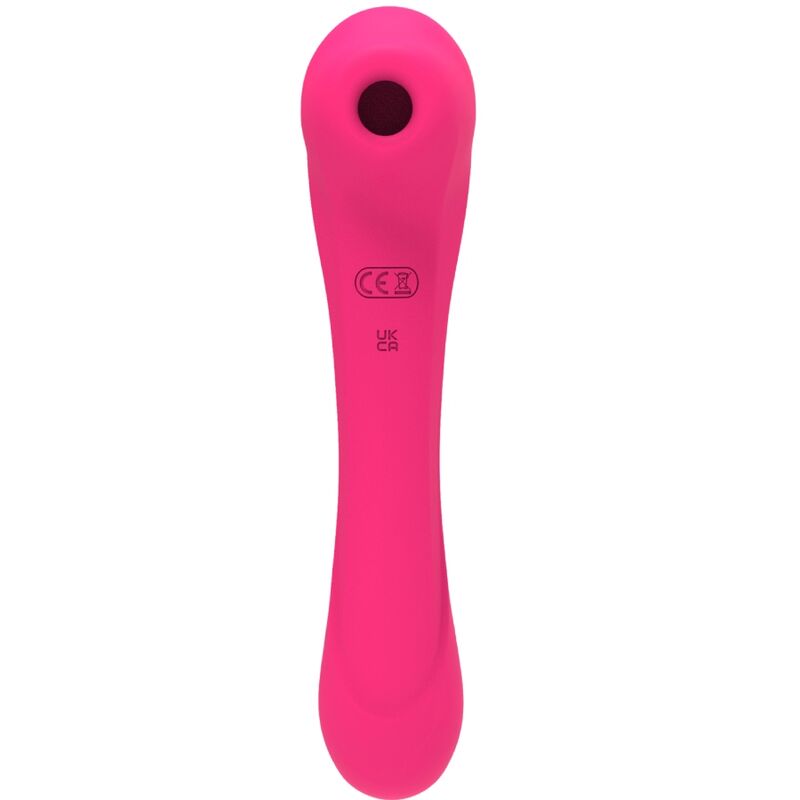 Vibrador de Sucção e Estimulador Clitoriano ALIVE Quiver Fúcsia