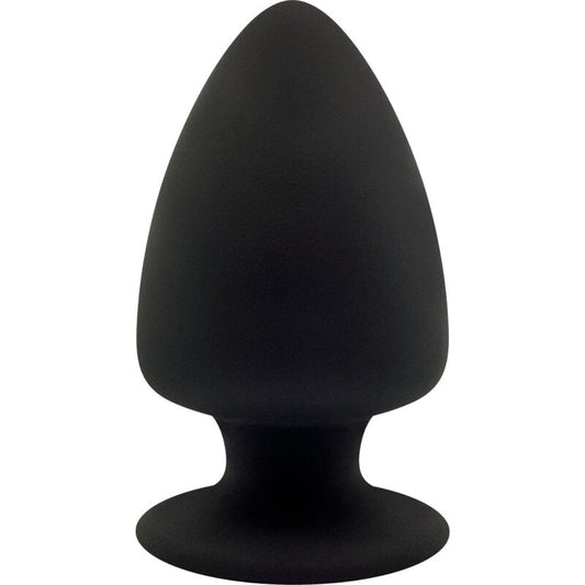 Close-up do SILEXD Plug Anal Premium Silexpan Termoreativo Tamanho M, mostrando a textura suave do silicone.