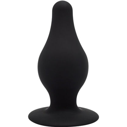 Close-up do SILEXD Plug Anal Premium Silicone Termorreativo Tamanho S, mostrando sua textura suave e formato ergonómico.