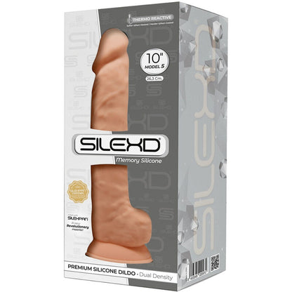 SILEXD Pênis Realístico Premium Silexpan Silicone 26.6cm com base em ventosa