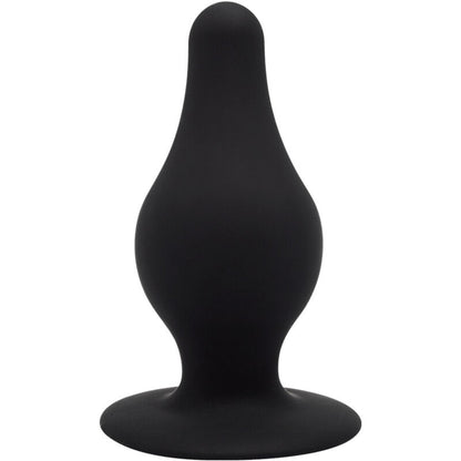 Close-up do SILEXD Plug Anal Premium Silexpan Termorreativo Tamanho XS, mostrando seu formato suave e material de silicone.