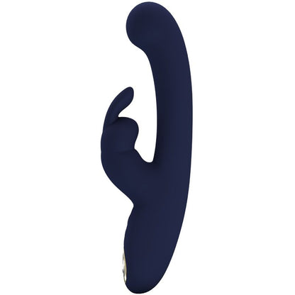 Vibrador de Coelho Pretty Love Lamar Azul para estimulação dual de Ponto G e Clitóris.