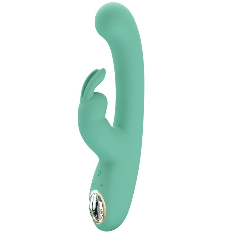 Vibrador de Coelho PRETTY LOVE Lamar verde com estimulação de Ponto G e Clítoris
