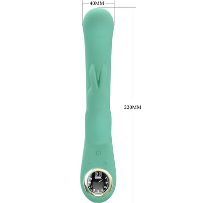 Vibrador de Coelho PRETTY LOVE Lamar verde com estimulação de Ponto G e Clítoris