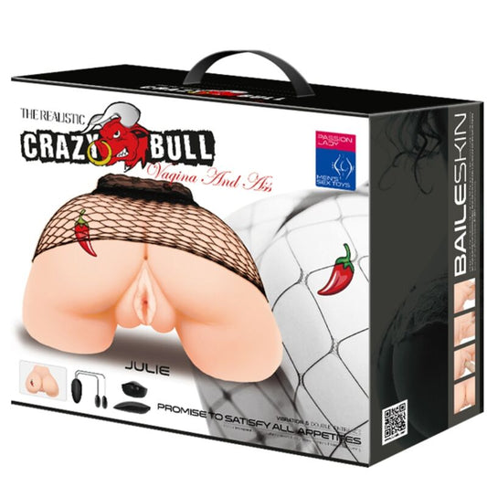 Masturbador Masculino Realista Vagina e Ânus com Vibração
