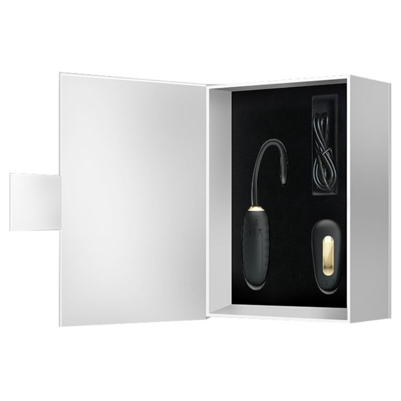 Vista detalhada do vibrador ovo PRETTY LOVE Doreen luxo recarregável com controle remoto