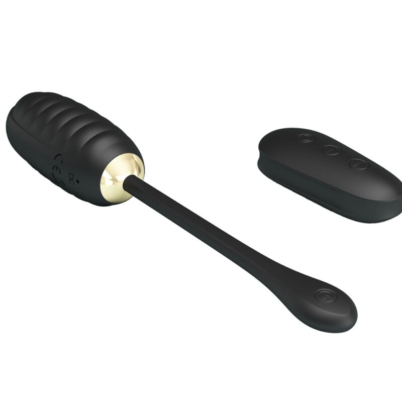 Vista detalhada do vibrador ovo PRETTY LOVE Doreen luxo recarregável com controle remoto