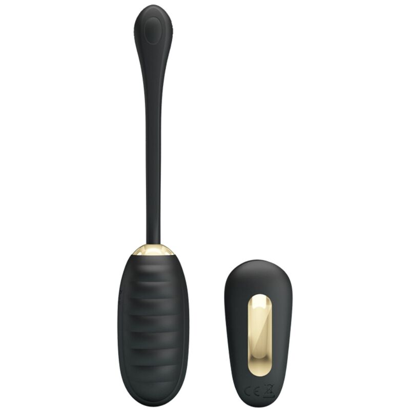 Vista detalhada do vibrador ovo PRETTY LOVE Doreen luxo recarregável com controle remoto