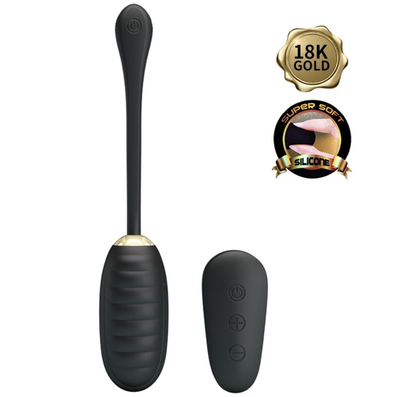 Vista detalhada do vibrador ovo PRETTY LOVE Doreen luxo recarregável com controle remoto