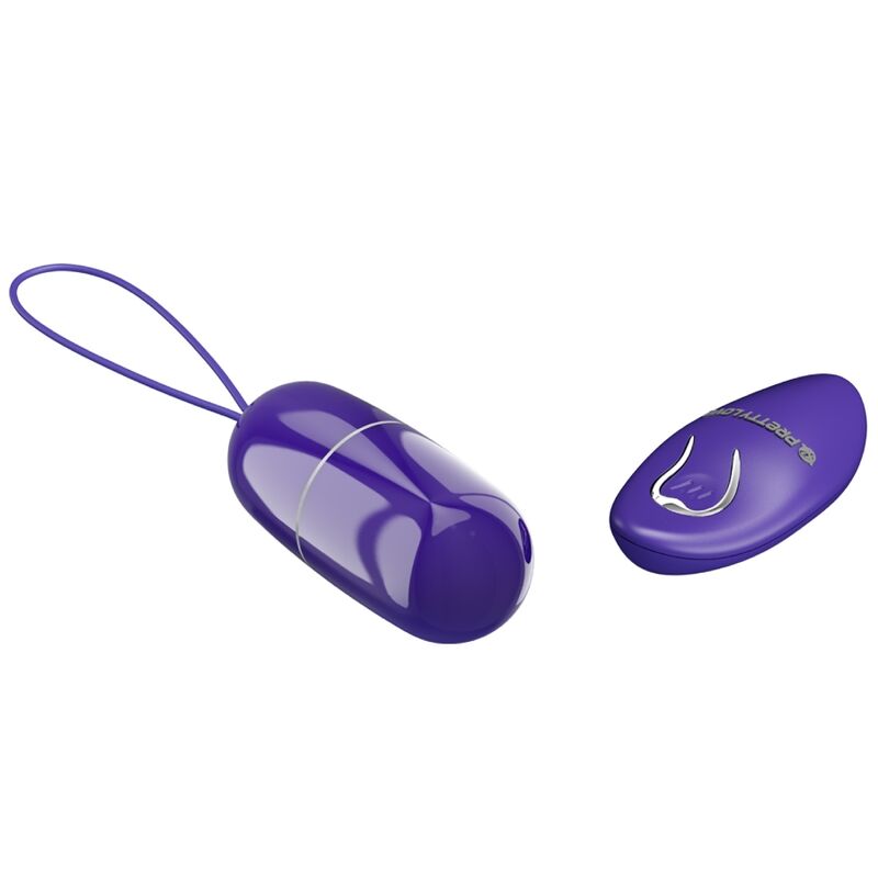 PRETTY LOVE Ovo Vibratório Arvin com Controlo Remoto Violeta para prazer discreto.