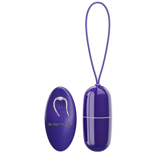 PRETTY LOVE Ovo Vibratório Arvin com Controlo Remoto Violeta para prazer discreto.