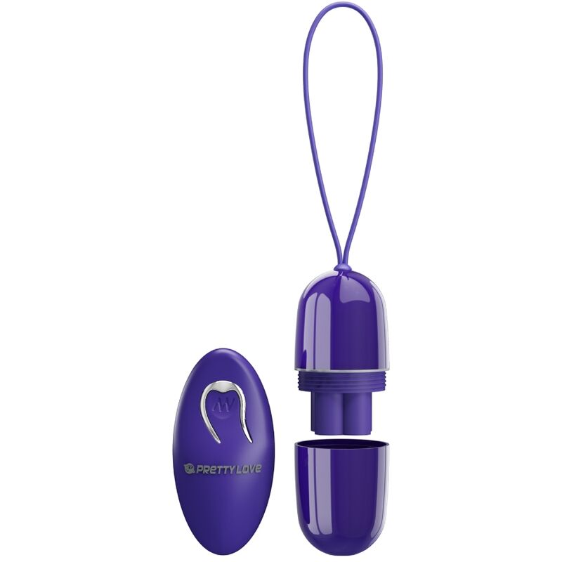 PRETTY LOVE Ovo Vibratório Arvin com Controlo Remoto Violeta para prazer discreto.