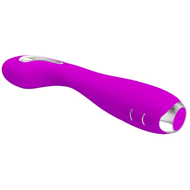 Vibrador de Electrochoque Recarregável Pretty Love Hector Roxo Impermeável