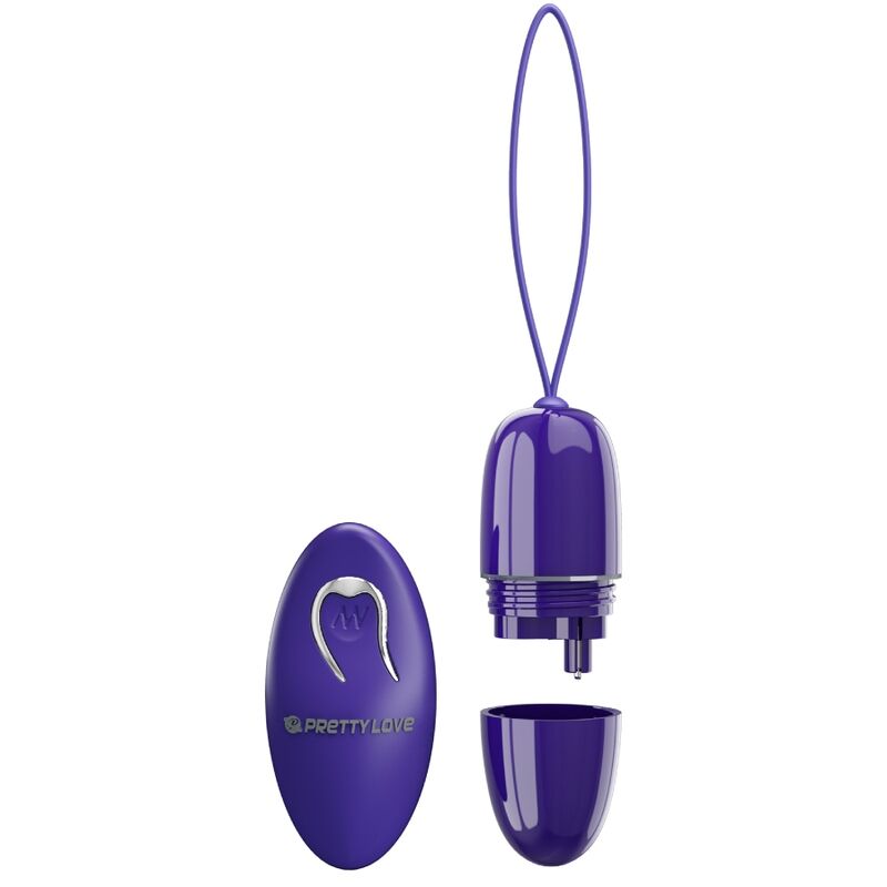 PRETTY LOVE Mini Ovo Vibratório Selkie Youth Violeta com Controle Remoto